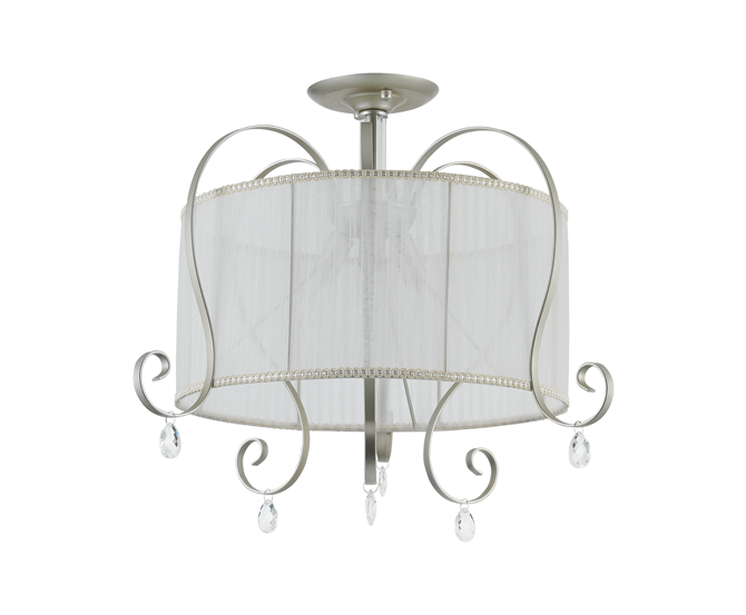 FR2020-CL-03-BG. Freya. Люстра потолочная  3*E14  40W 220V. Шампань, белый