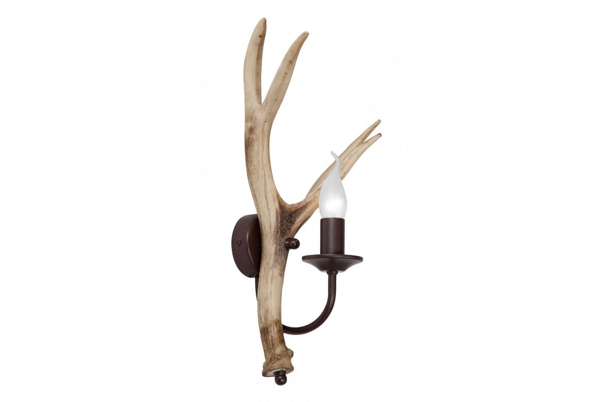 Бра, настенный светильник. Коричневый 1*E14 60W 220V. VitaLuce V1493/1A