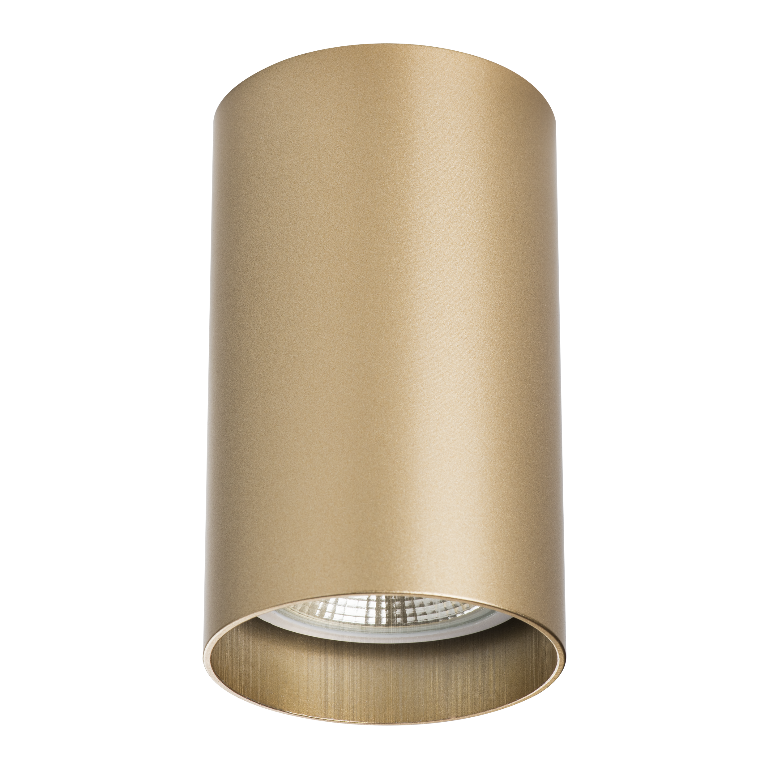 214440 Lightstar Потолочный светильник, акцентный, 1*GUY10 50W 220V 20. Золотой матовый