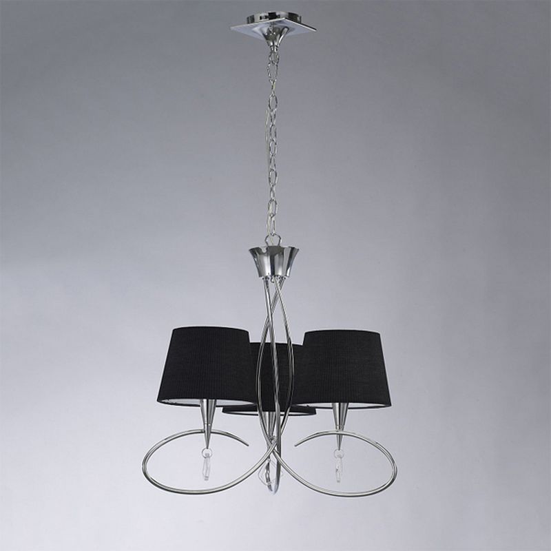 1700. Mantra. Люстра  3*E14  40W 220V. Хром