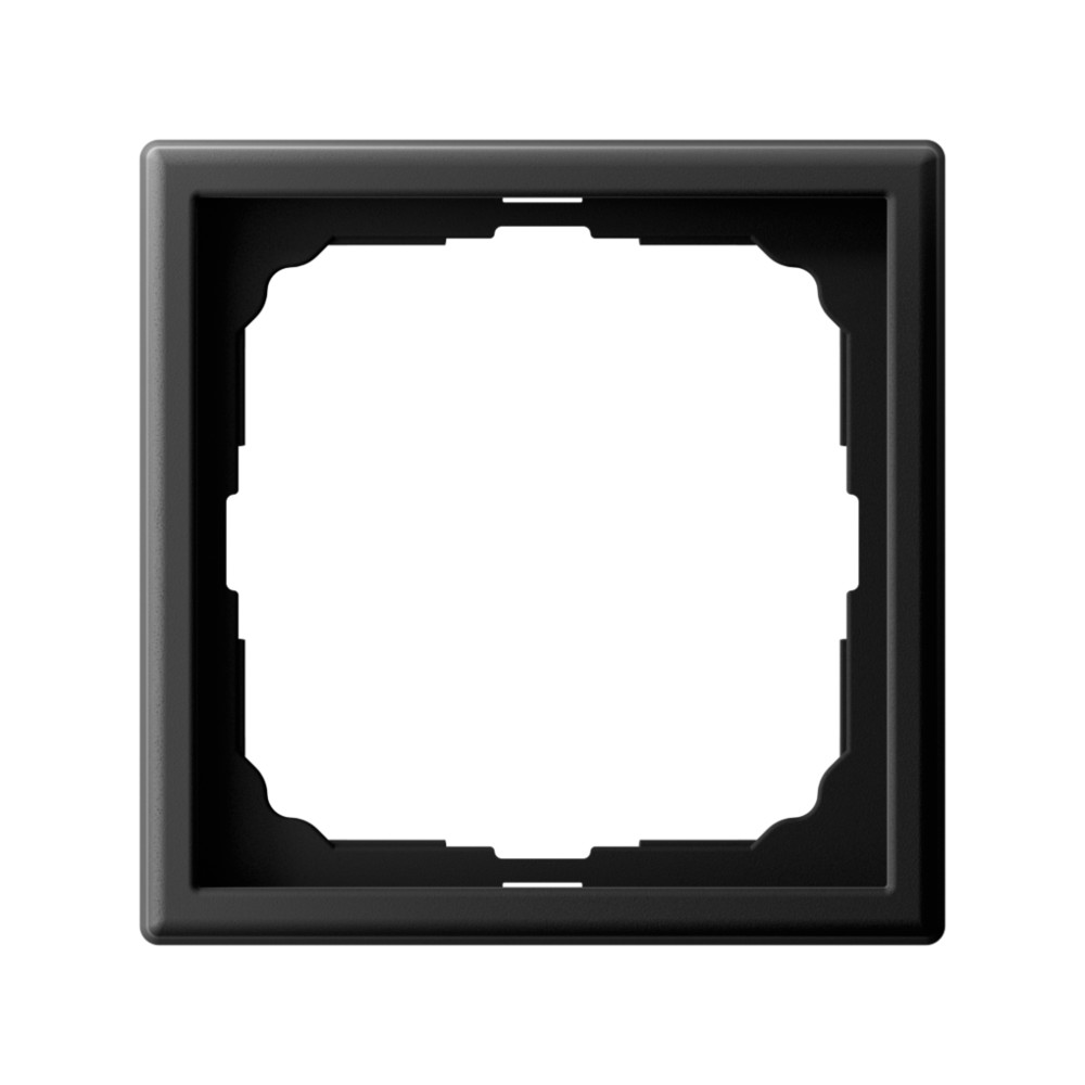 GAL001001. Systeme Electric. ArtGallery (Карбон).Рамка на 1-пост термопласт