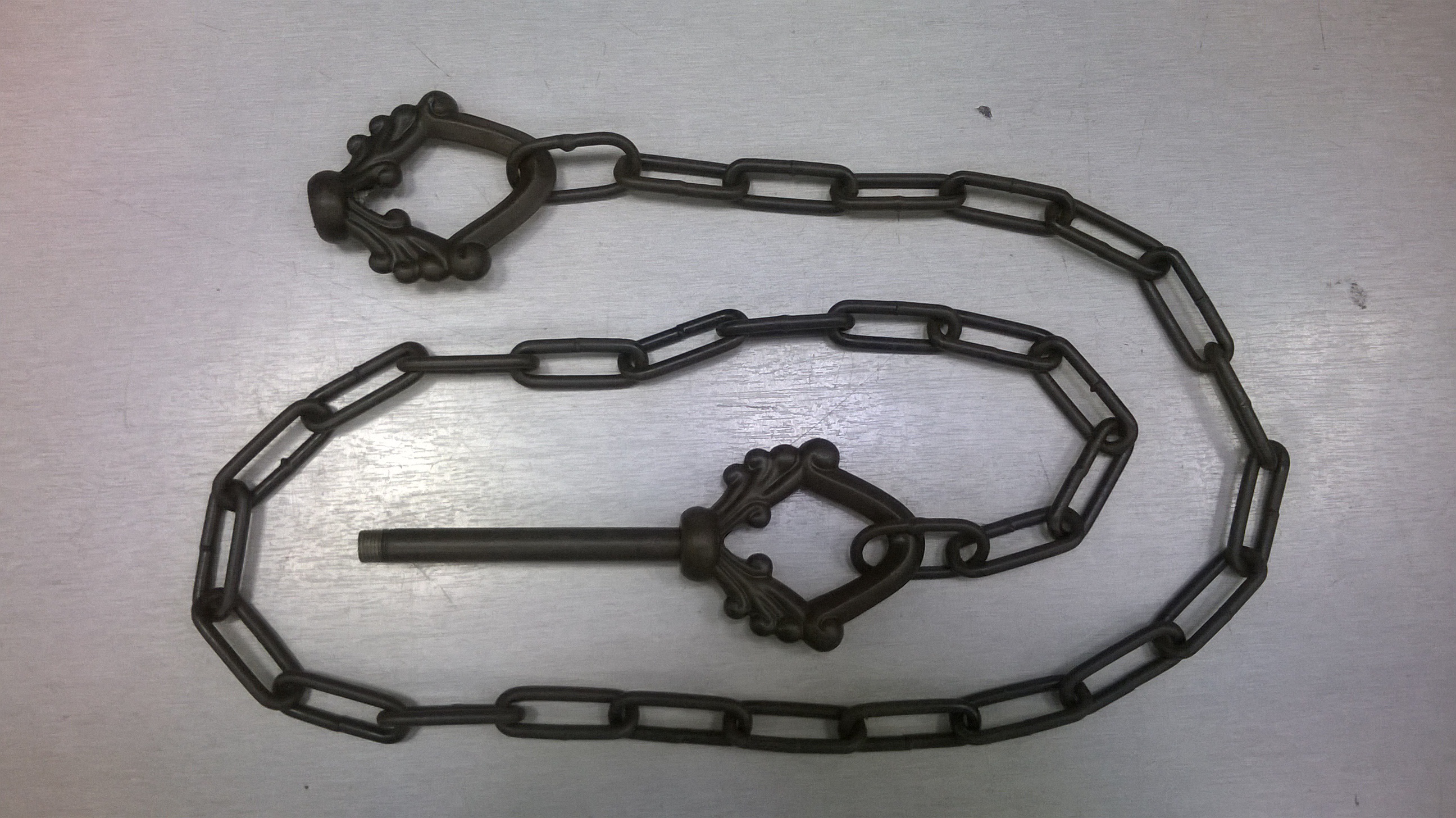 ЦЕПЬ (крепление).Комплектующие.Цепь с креплениями для люстры, комплект металл.Цвет в ассортименте