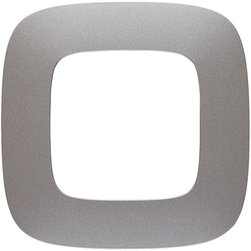 754391. Legrand. Valena Allure (Алюминий). Рамка на 1-пост. не горючий пластик