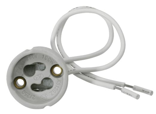 Патрон для ламп  GU10 керамика. Uniel 02284