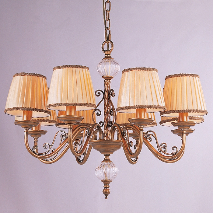 NT9901-08. Wunderlicht. Люстра  8*E14  60W 220V. Бронза