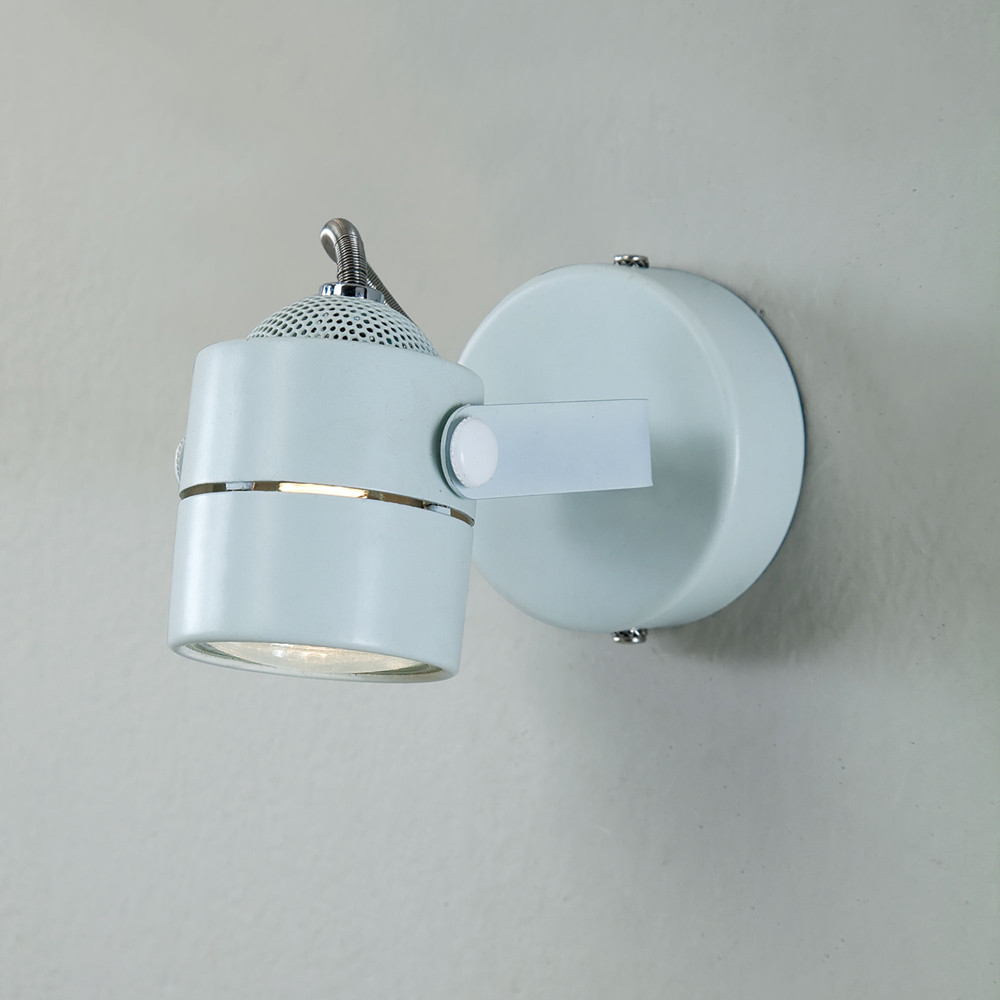 CL525510.CitiLux.Настенно-потолочный светильник (Спот).Белый.1*GU10,50W 220V