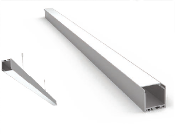 Commeuroled Комплект накладного алюминиевого профиля для LED ленты Прямоугольный 35х35 mm IP20 Алюми