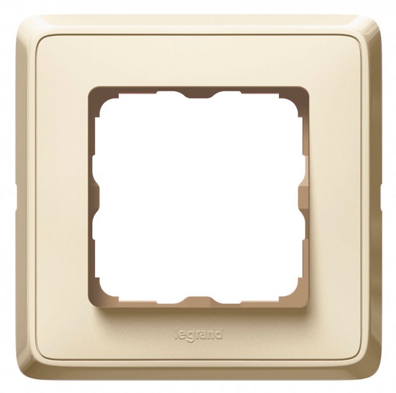 773760. Legrand. Cariva (Слоновая кость). Рамка на 1-пост. не горючий пластик