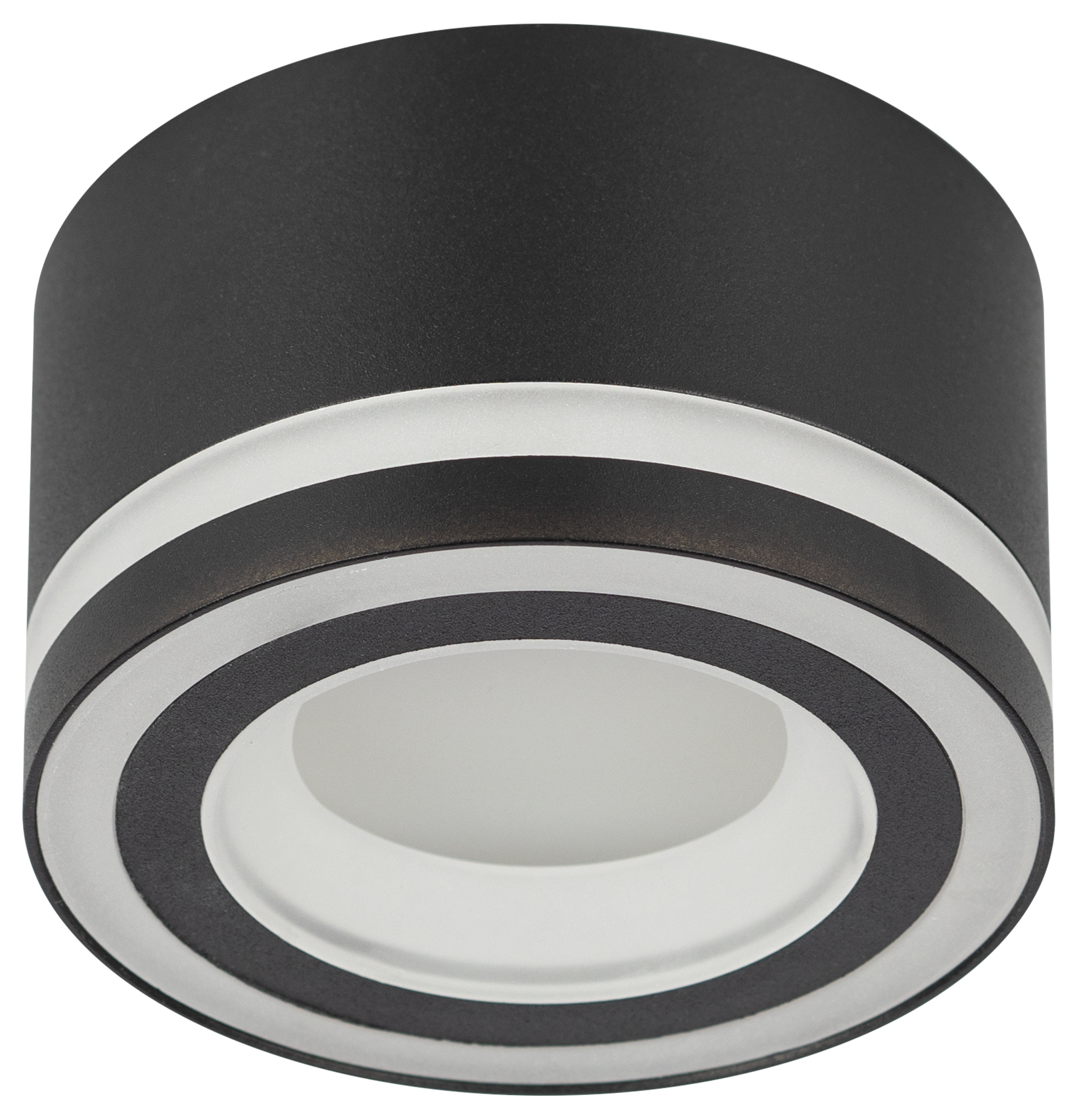 Б0059805. Эра.OL51 BK. OL51.Потолочный светильник.Черный, 1*GX53 15W 230V IP20