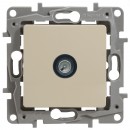672365. Legrand. Etika (Слоновая кость). Розетка TV оконечная 4-2400мГц <10дБ