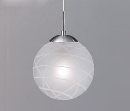 9001-31 Blitz Светильник подвесной   1*E14  40W 220V. Хром матовый, белый