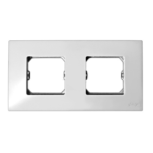 Simon27 Play Рамка на 2 поста белый