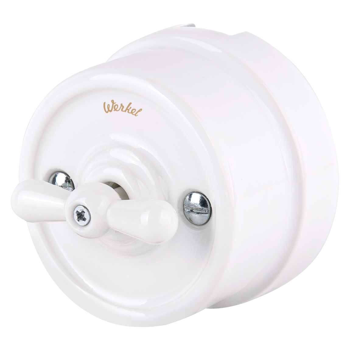 Переключатель/выключатель 1-клавишный Белый IP20 Werkel Ретро W5612001