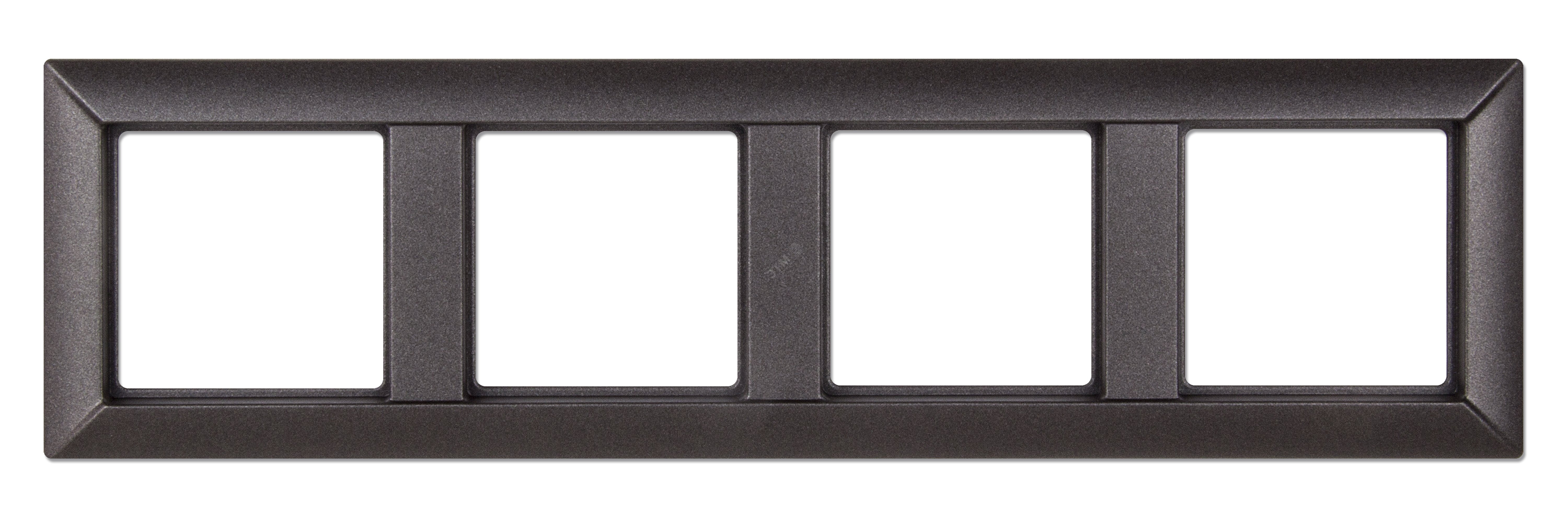 Jung ECO Profi Рамка на 4 поста IP20 Антрацит матовый EP484AN