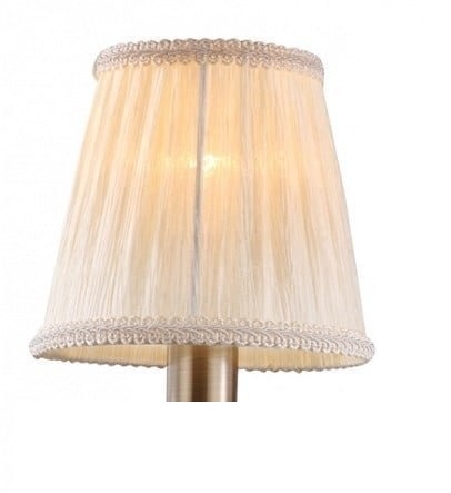 LMP-301-W.Maytoni.Абажур тканевый на патрон E14, Органза. Кремовый