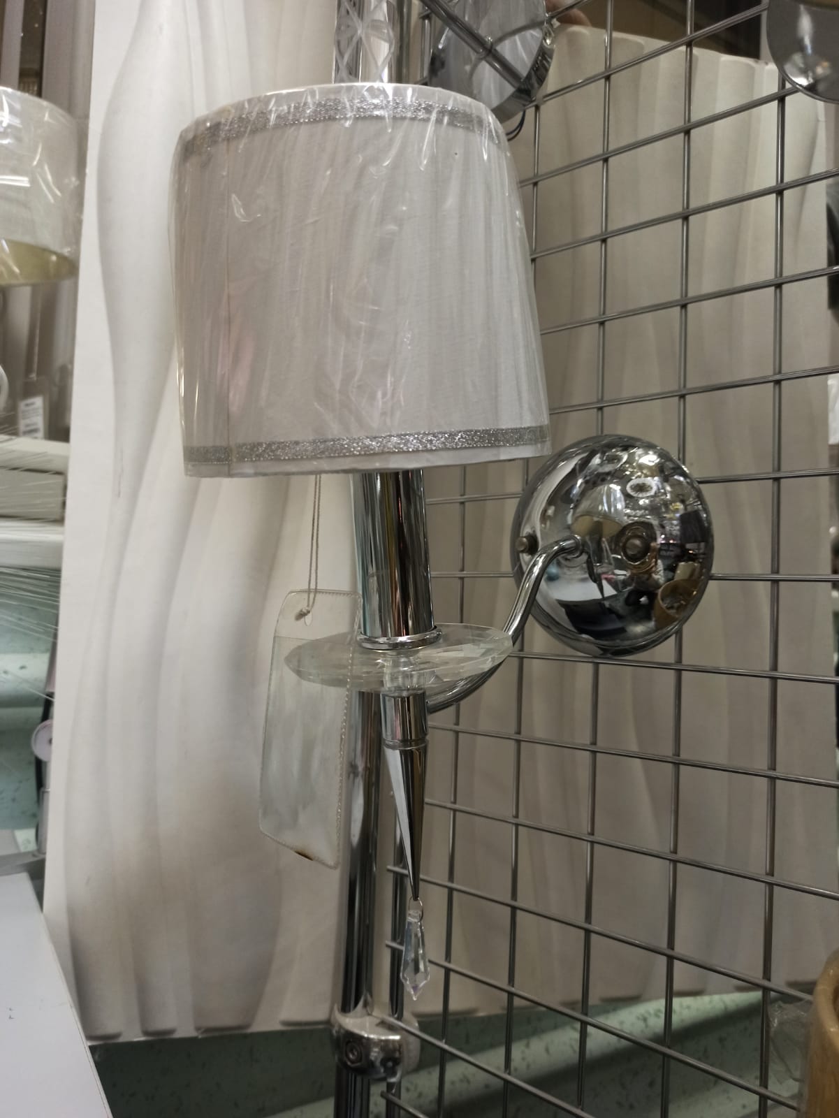 Бра, настенный светильник Хром 1*E14 40W 220V Wunderlicht WL63554-1CH