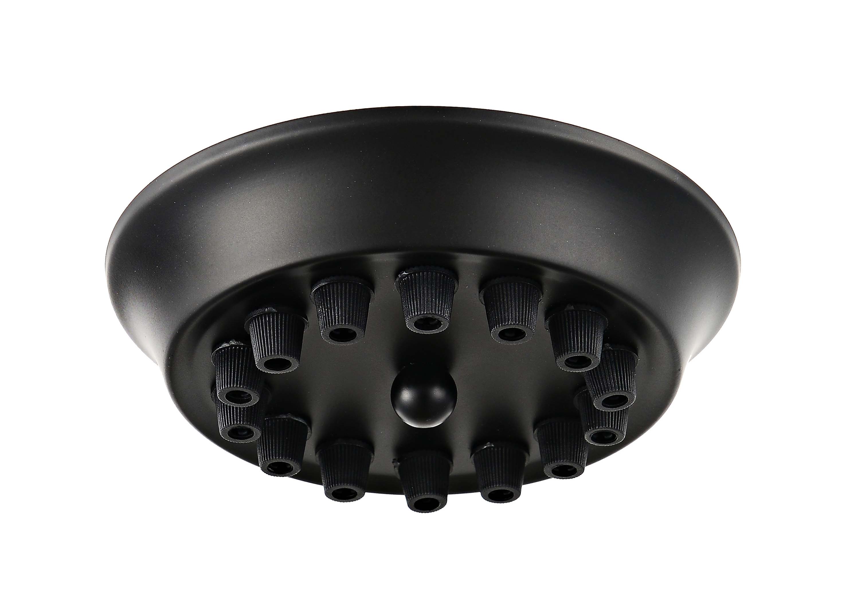 Ceiling cup11.Комплектующие.Универсальное потолочное крепление с зажимами для 11 подвесов,D155mm,мет