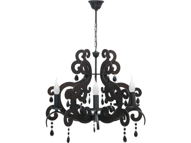 V 3425. Nowodvorski. Люстра  5*E14  60W 220V. Черный