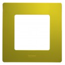 672541. Legrand. Etika (Зеленый папоротник). Рамка на 1-пост. не горючий пластик