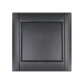 Simon Simon 34 Графит Выключатель 1-клавишный IP20 250V Графит 10A 34101-38