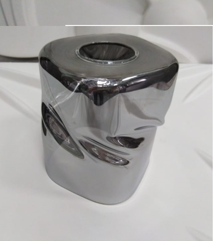 A047636 Eurosvet Плафон, стекло на патрон E27. Черный жемчуг, дымчатое стекло