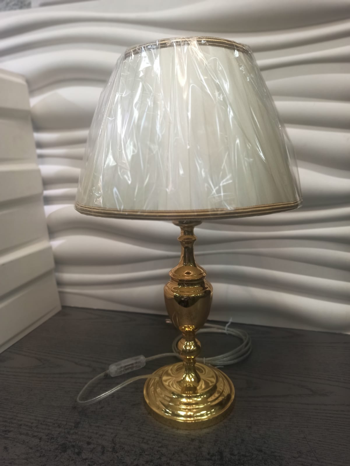 REF 3467.Leds`C4.Настольная лампа, 1*E27, 60W 220V. Золото 24K