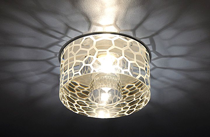 8106 Cler/satin.Elektrostandard. Встраиваемый светильник Прозрачный/матовый,круг.1*G9, 20W,230V