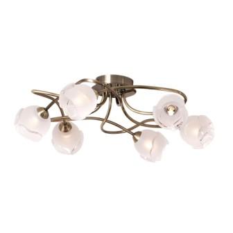 CL216163. CitiLux.  Люстра потолочная.  6*G9  40W 220V. Бронза