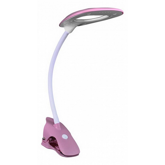 7143.10 Ozcan Пиерия Настольная лампа LED, 2,7W 220V. розовый