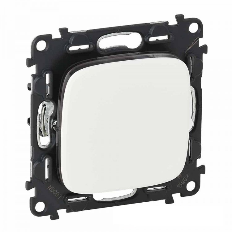 752701. Legrand. Valena Allure (Белый). Выключатель 1-клавишный