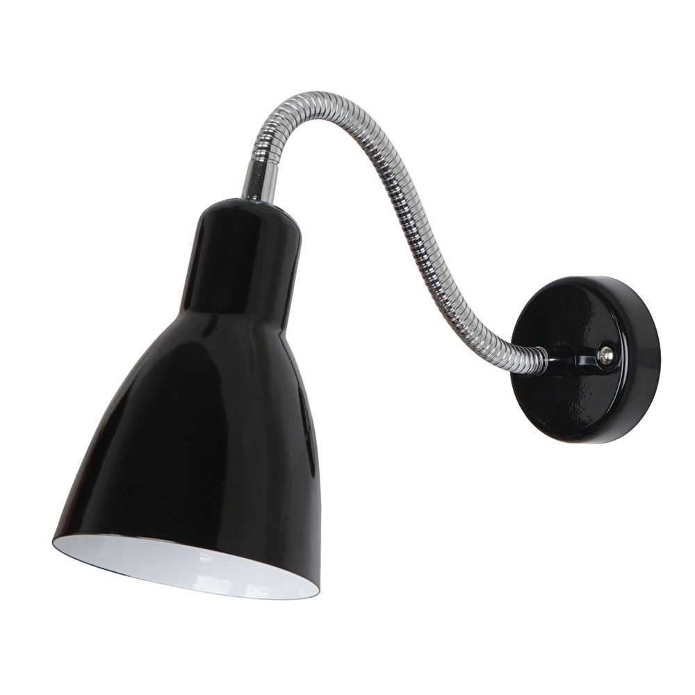 A5048AP-1BK Arte Lamp Светильник настенный, 1*E27 60W 220V. Черный
