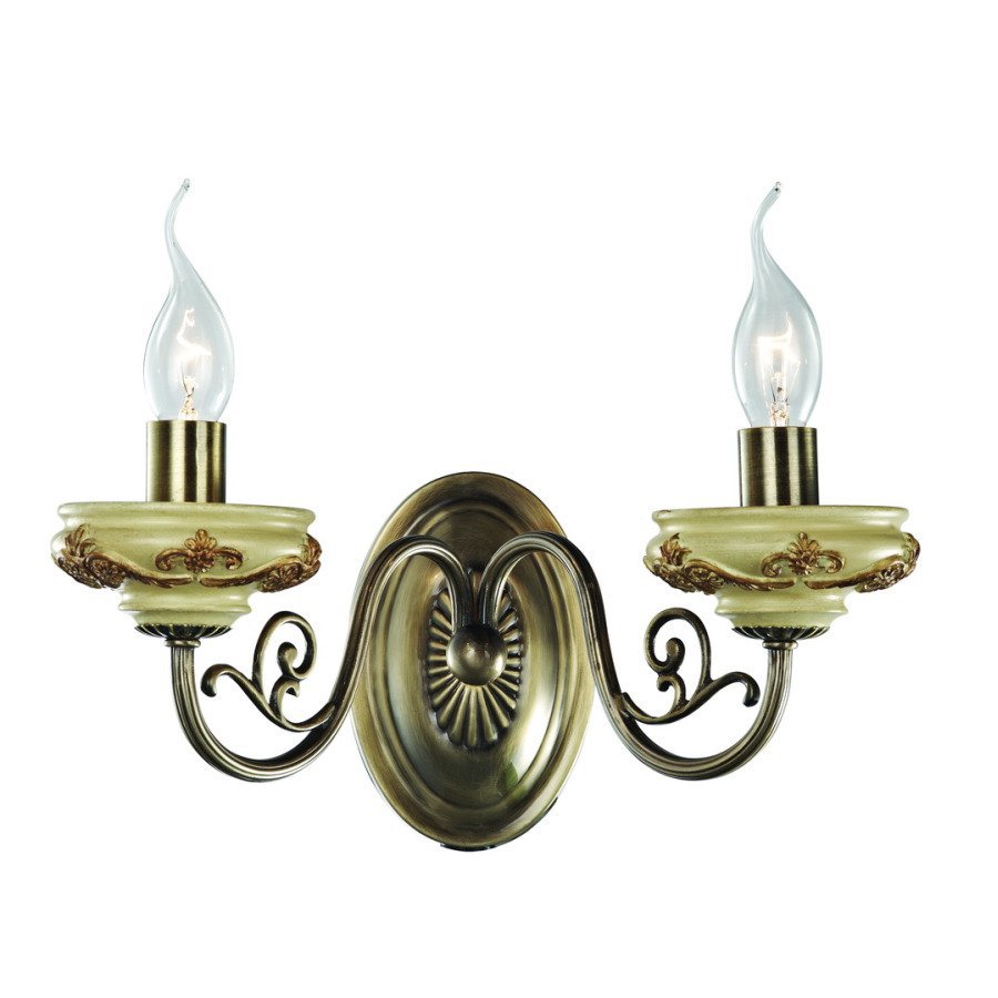 Бра, настенный светильник. Бронза 2*E14 60W 220V. Favourite 1151-2W