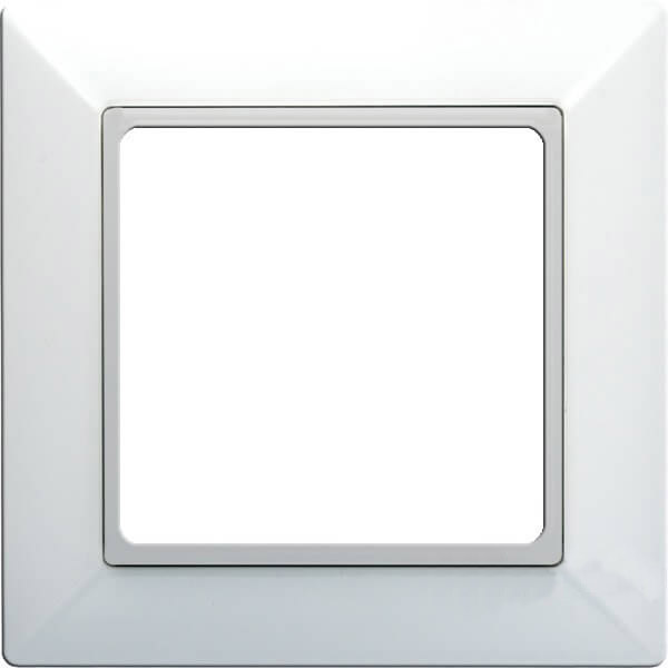 EP481WW. Jung. ECO Profi (Белый).Рамка на 1-пост