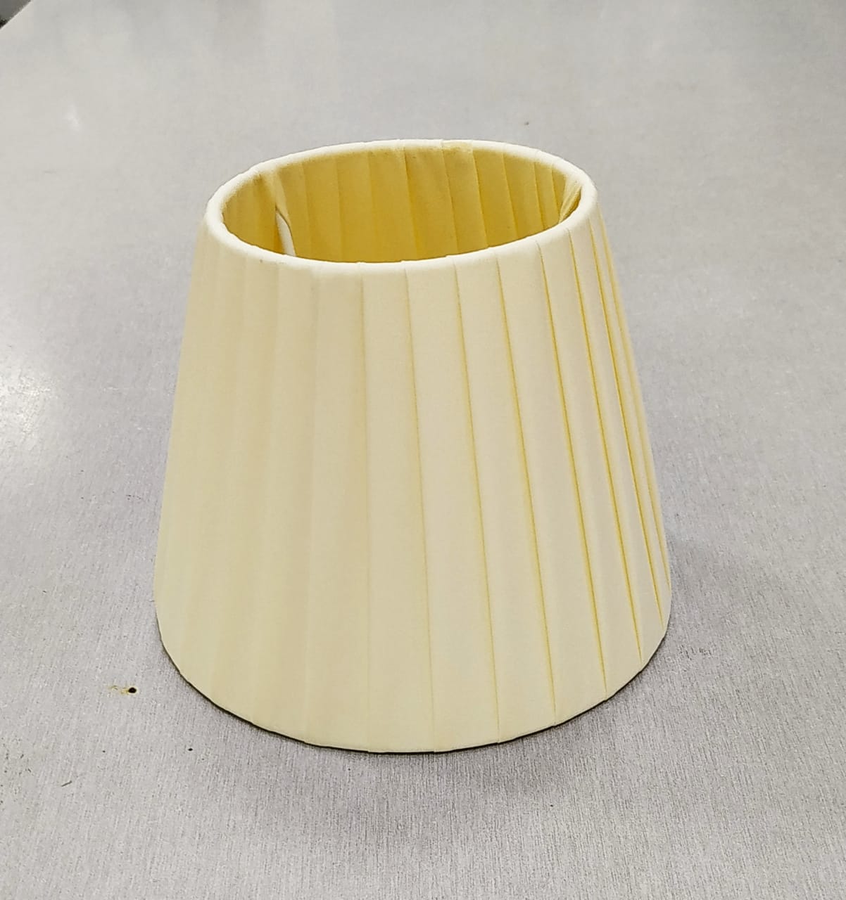 CD14/9 H11.Комплектующие.Абажур тканевый для люстры на патрон E14, Хлопок. Бежевый