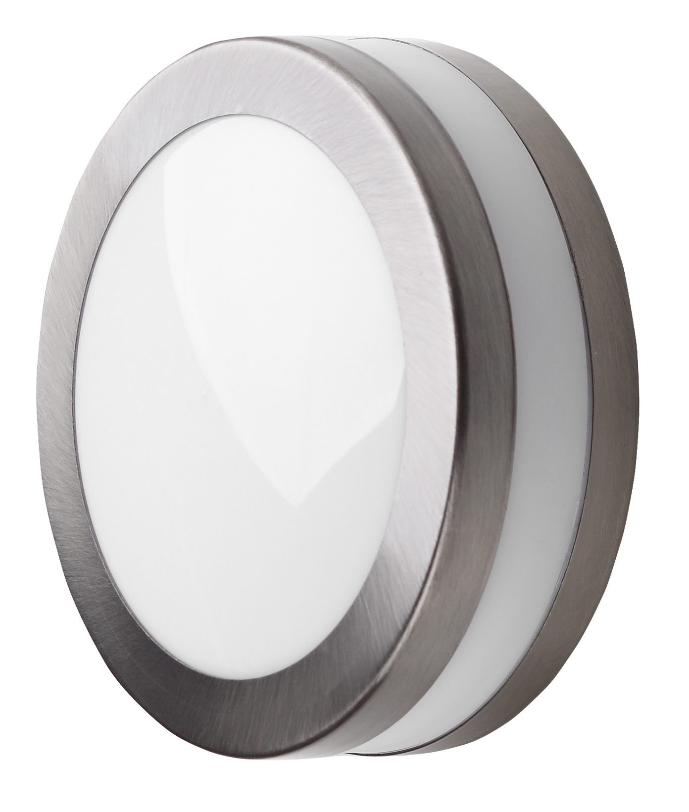 Б0034624. Эра.WL25. Светильник настенно-потолочный.Матовый хром, белый, 1*GX53  13W 230V IP44