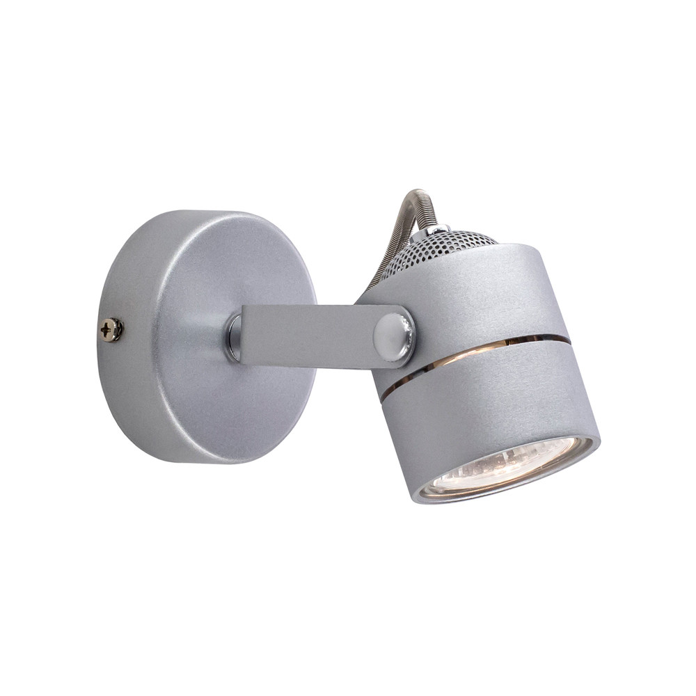 CL525511.CitiLux.Настенно-потолочный светильник (Спот).Серебро.1*GU10,50W 220V