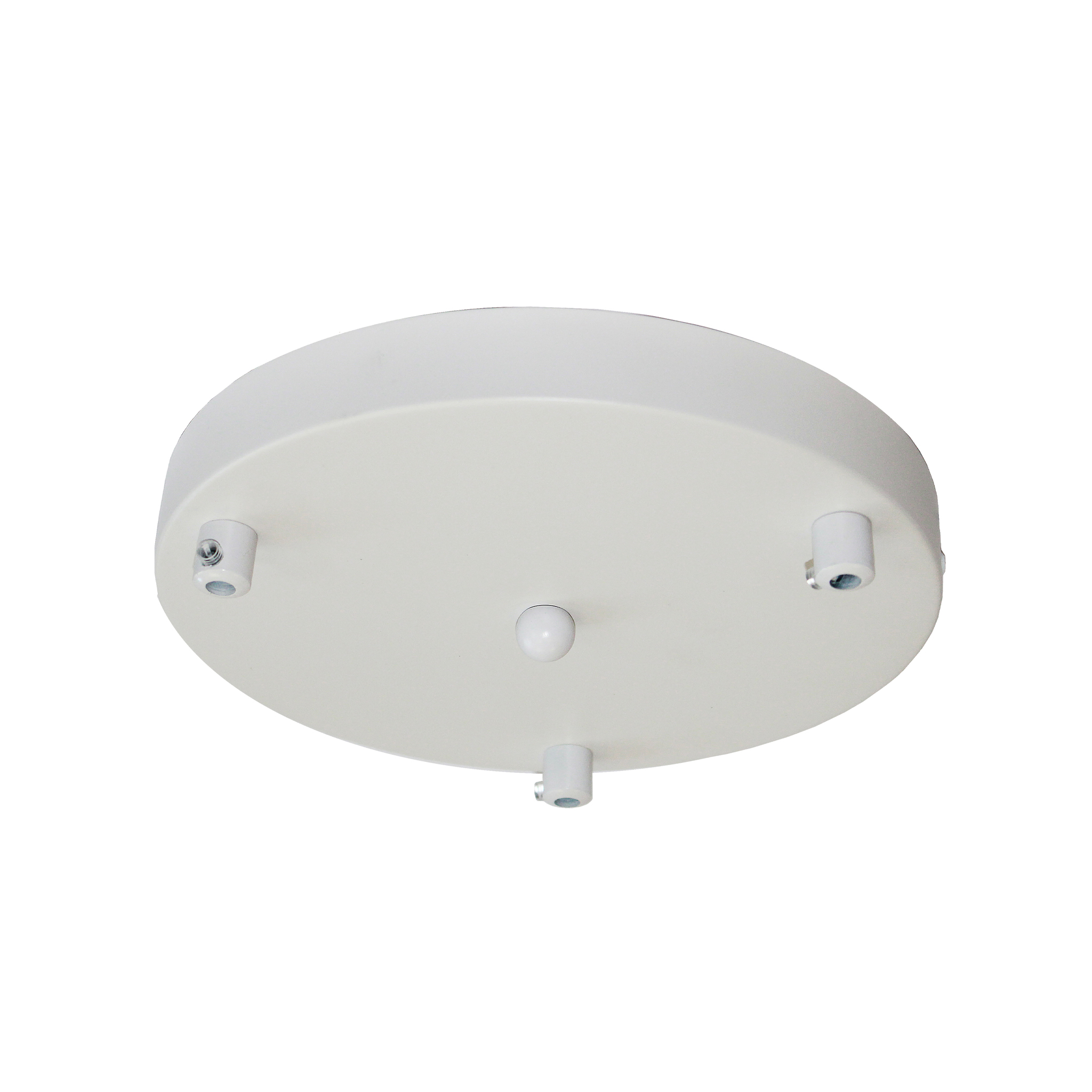 BASE.11.02.WH.33 Идеи.Универсальное потолочное крепление для 3-х светильников,"Круглое",D200mm,метал