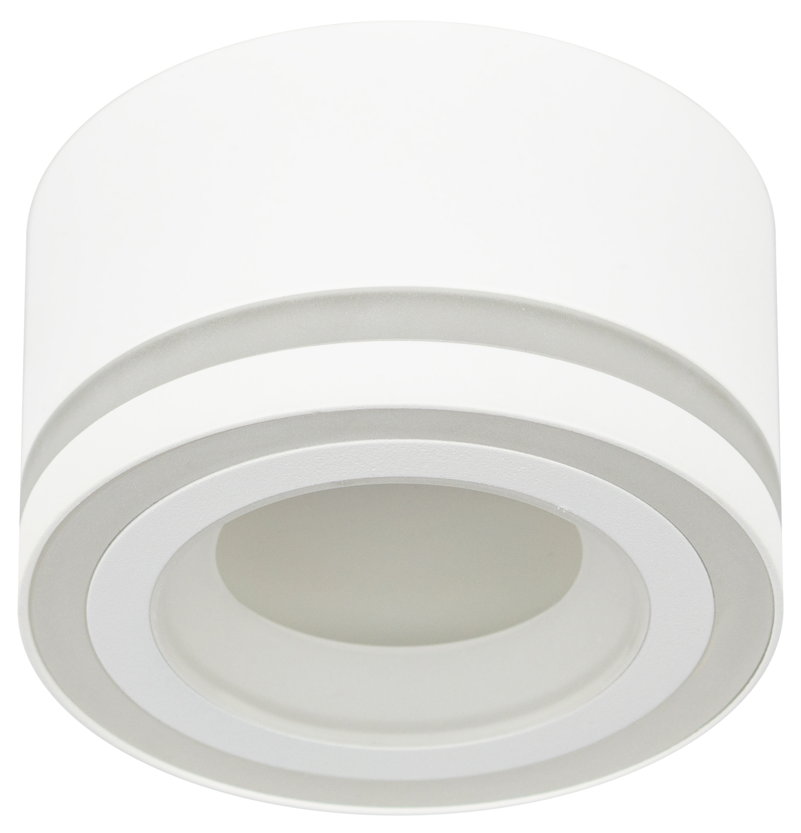 Б0059804. Эра.OL51 WH. OL51.Потолочный светильник.Белый, 1*GX53 15W 230V IP20