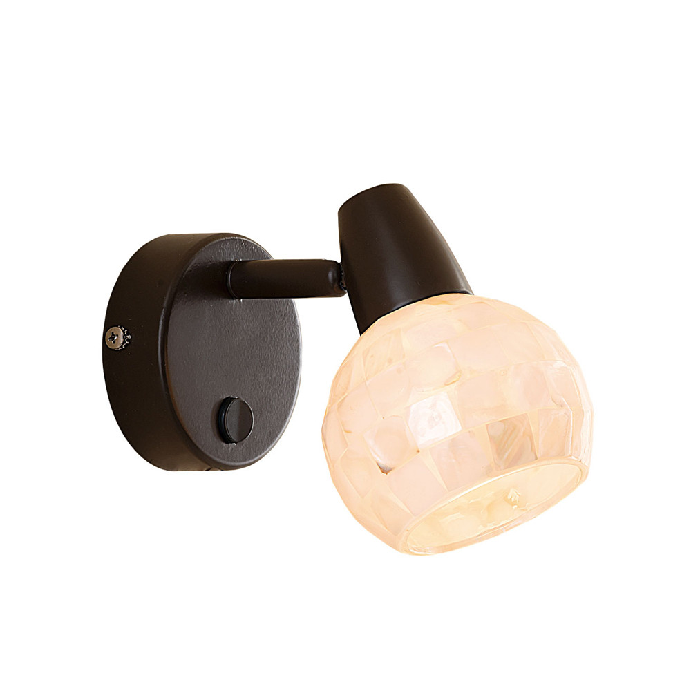 Бра, настенный светильник. Темно-коричневый 1*E14 60W 220V. CitiLux Соната CL520515