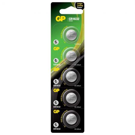 CR1616GP. GP Batteries. Литиевые дисковые элементы питания, 3V