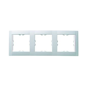 Simon Simon 34 Алюминий Рамка на 3 поста Алюминий 34630-33