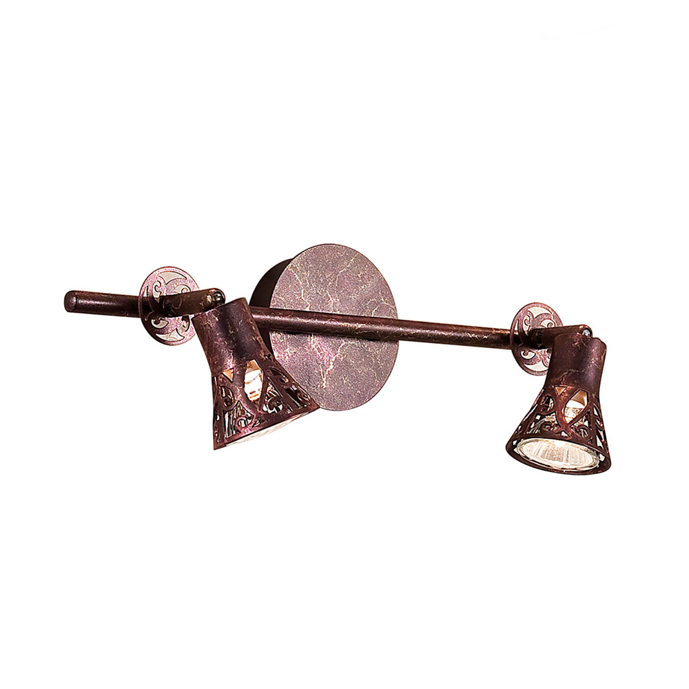CL519524.CitiLux.Настенно-потолочный светильник (Спот).Антик коричневый.2*GU10,50W 220V
