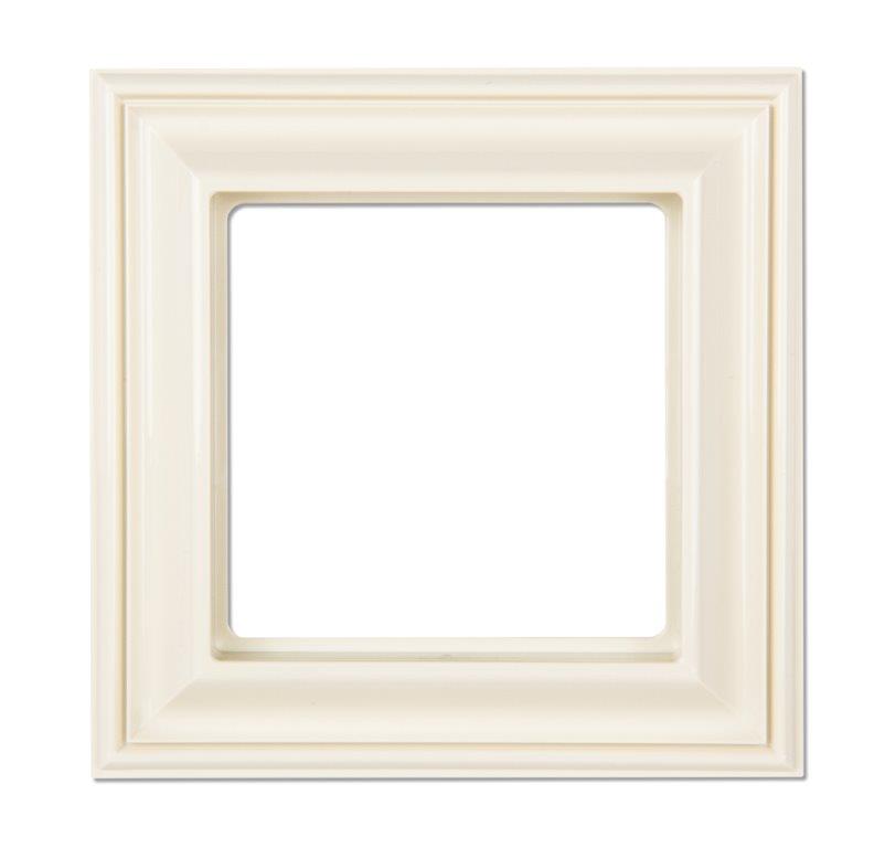 EPD481. Jung. ECO Profi Deco (Слоновая кость). Рамка на 1-пост