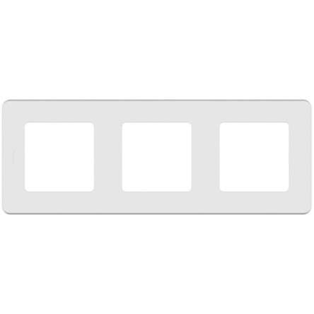 673950. Legrand. Inspiria (Белый). Рамка на 3-поста. пластик