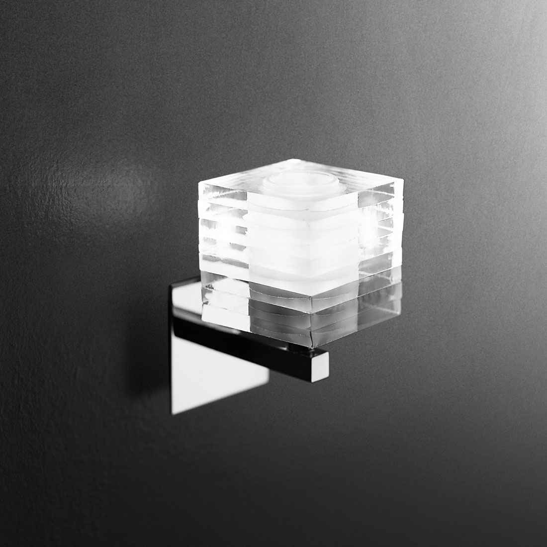 Бра. Хром, прозрачный хрусталь 1*G9 75W 220V. De Majo Otto X 0OTTO0A00