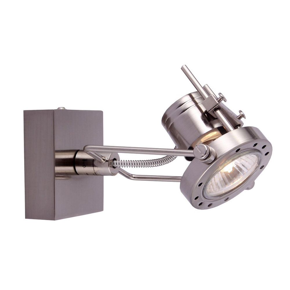 A4300AP-1SS Arte Lamp Светильник настенно-потолочный, Цоколь 1*GU10 50W 220V IP20. Хром матовый