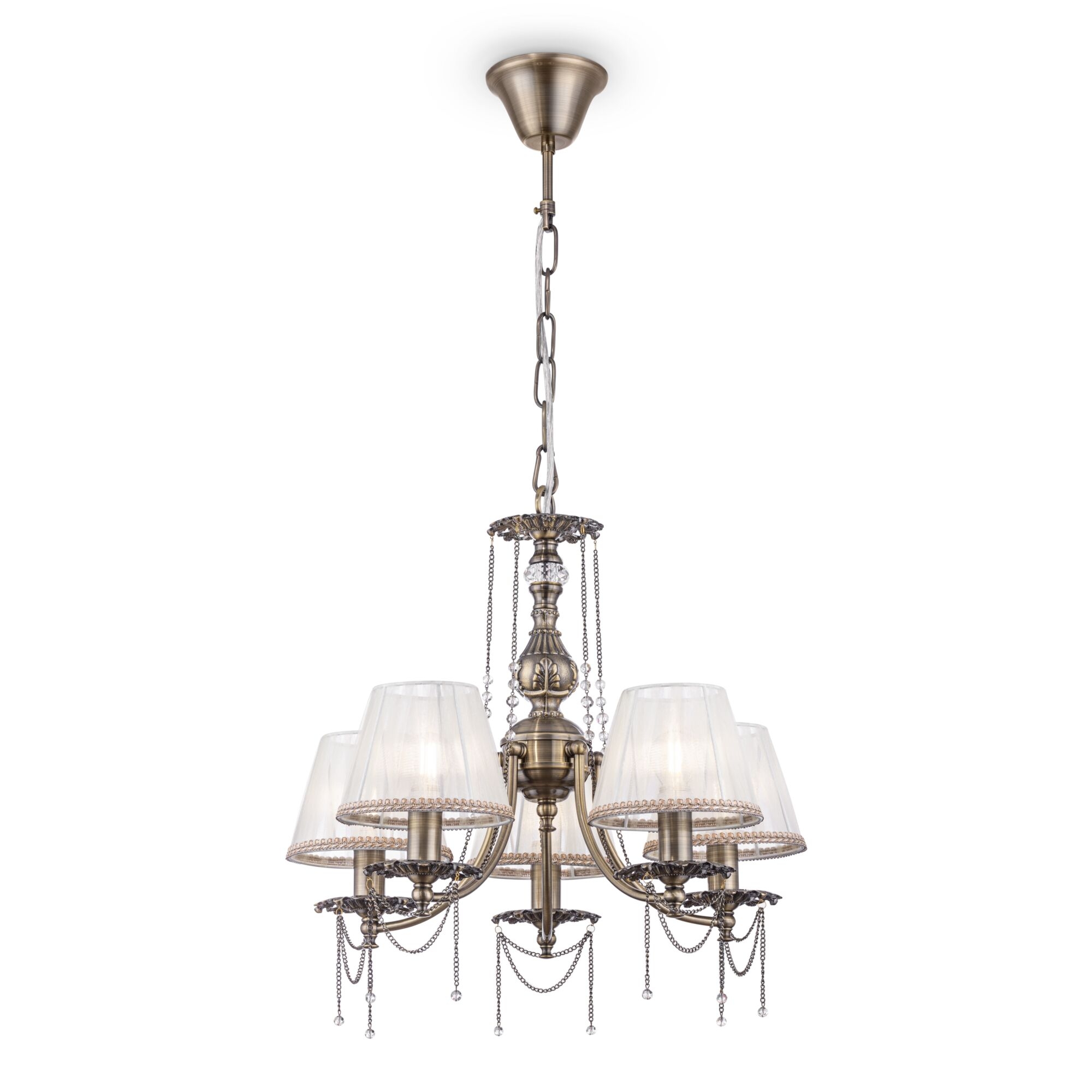 RC301-PL-08-R. Maytoni. Люстра  8*E14  40W 220V. Бронза