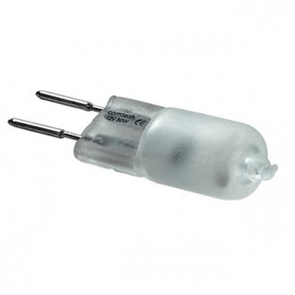 Лампа галогенная, низковольтная Капсула матовая 12V, GY6.35 50W. Comtech HS FR 50 GY6.35