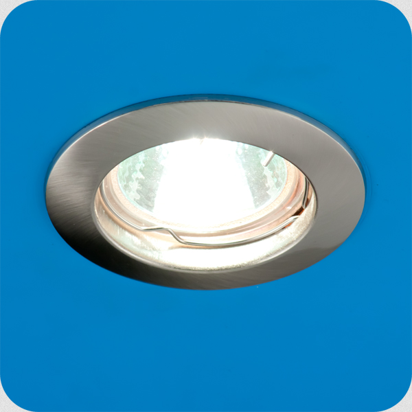 Gamma 51 0 06. Italmac.1*GU5.3, 50W, 12/220V. Никель