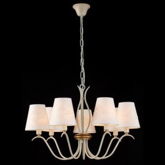 ARM227-07-W. Maytoni. Люстра  7*E14  40W 220V. Слоновая кость